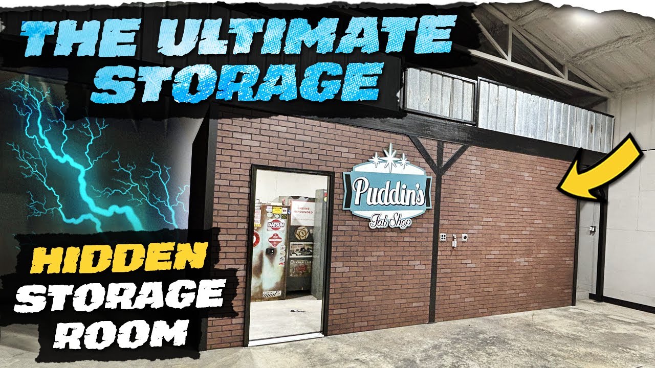 DREAM SHOP build. I built an AWESOME parts room!