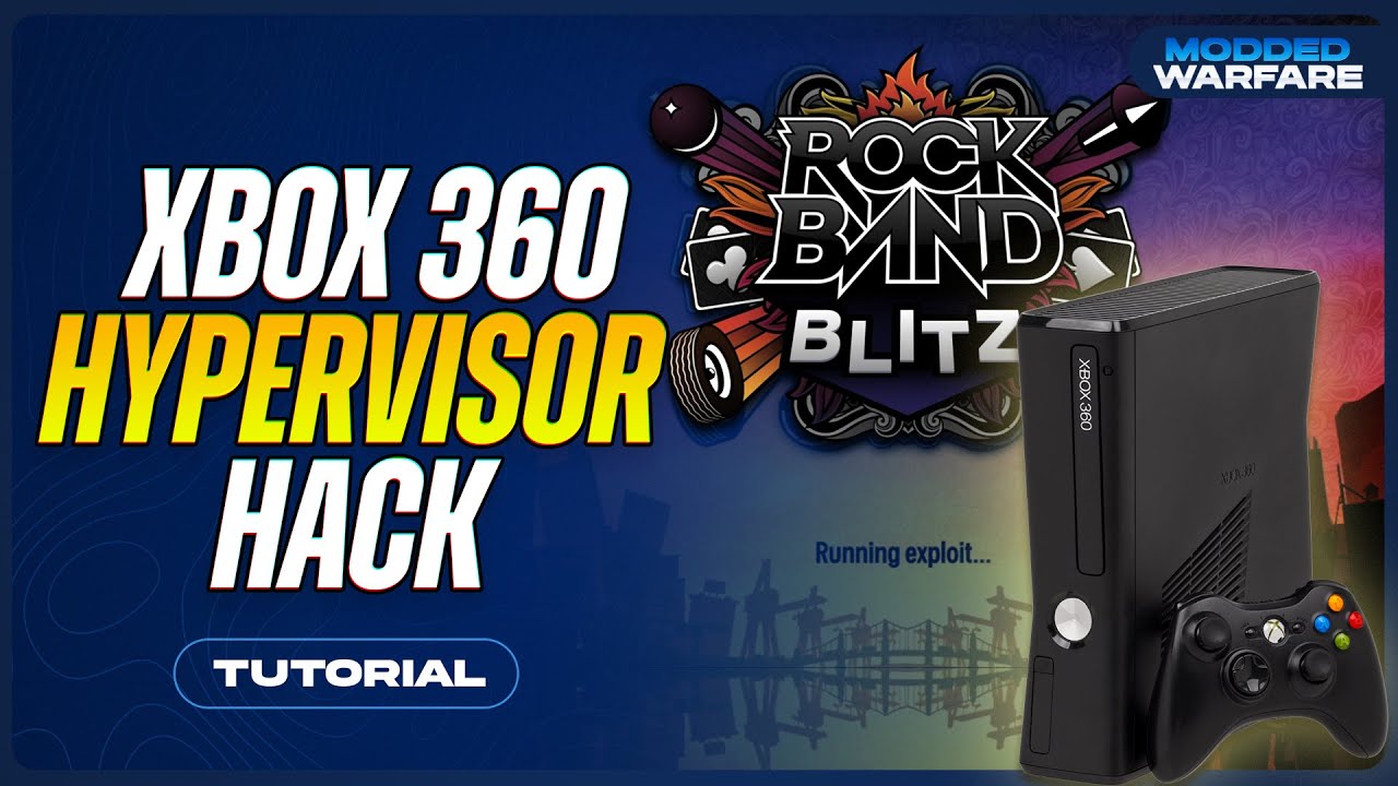 Используйте Rock Band Blitz для загрузки нового хака Xbox 360 Hypervisor!