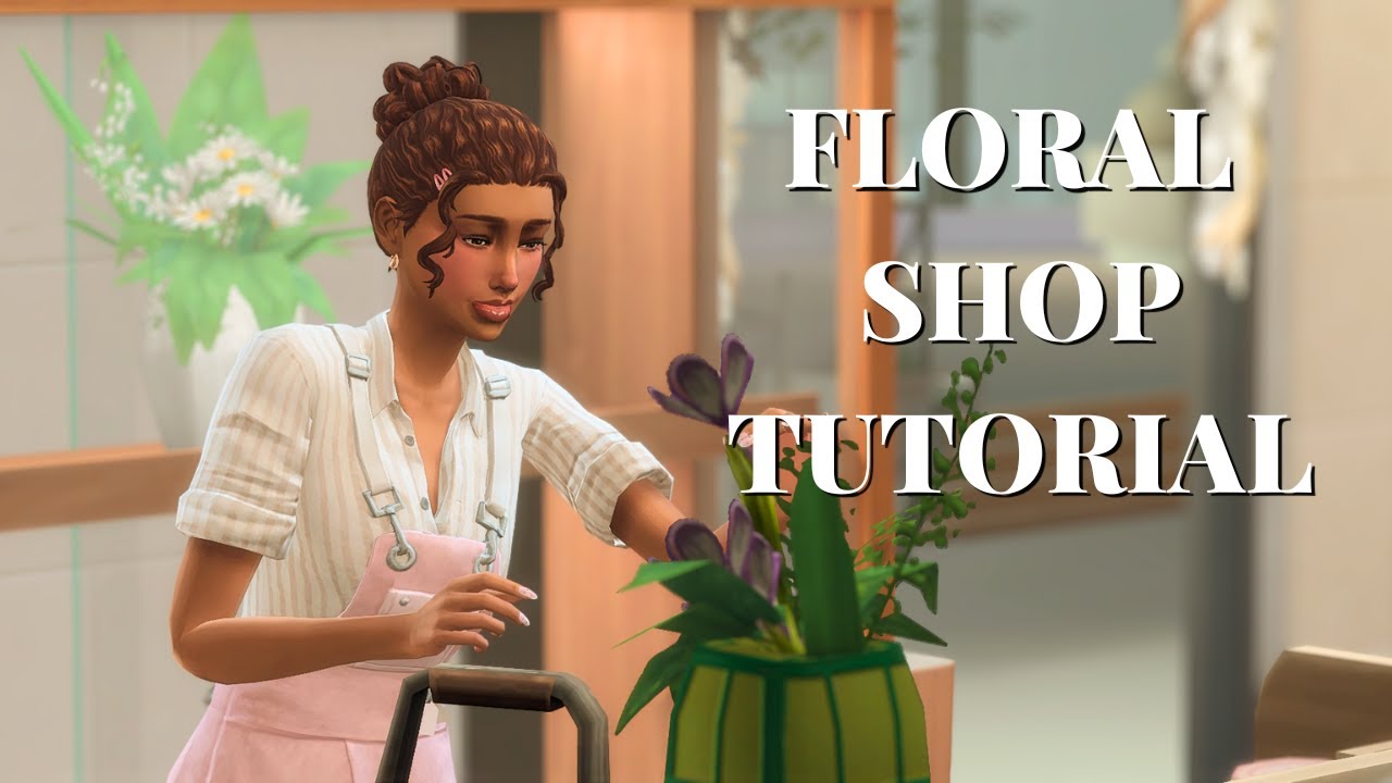 Как открыть цветочный магазин в The Sims 4 💐