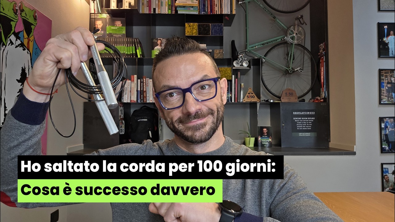 HO SALTATO LA CORDA PER 100 GIORNI: cosa è successo davvero