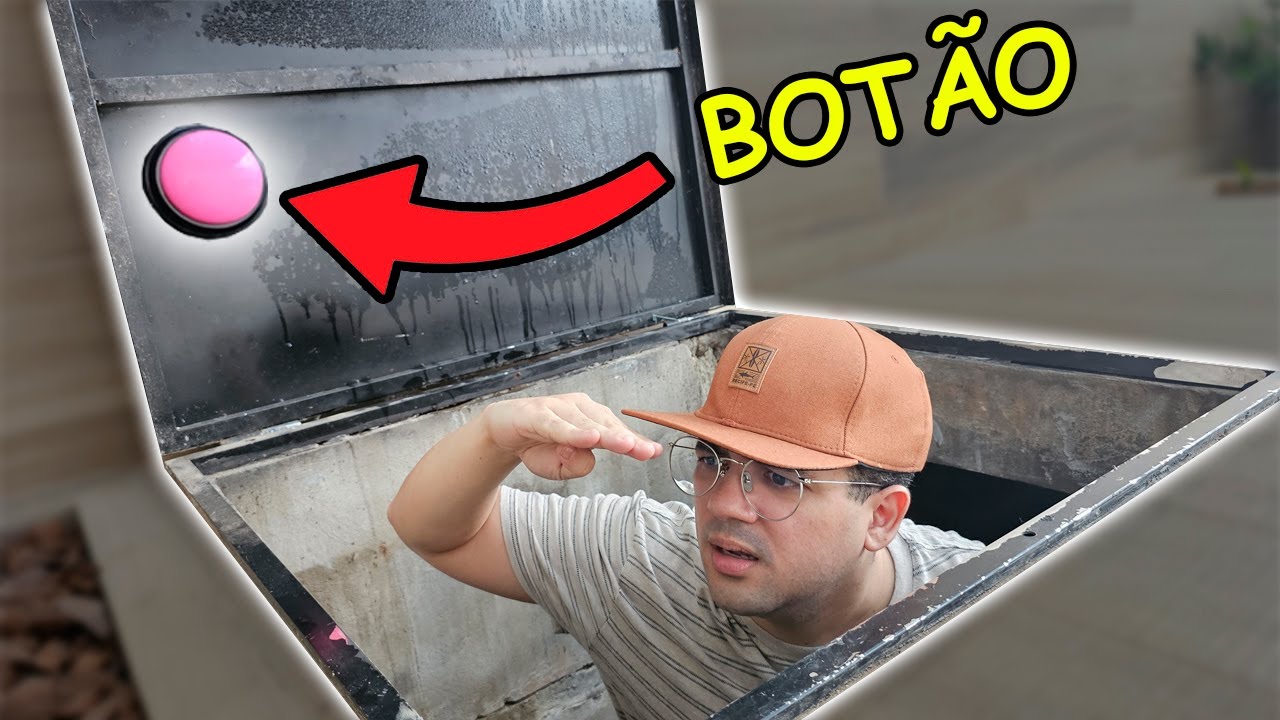 APERTE OS BOTÕES SECRETOS ESCONDIDOS PELA CASA!