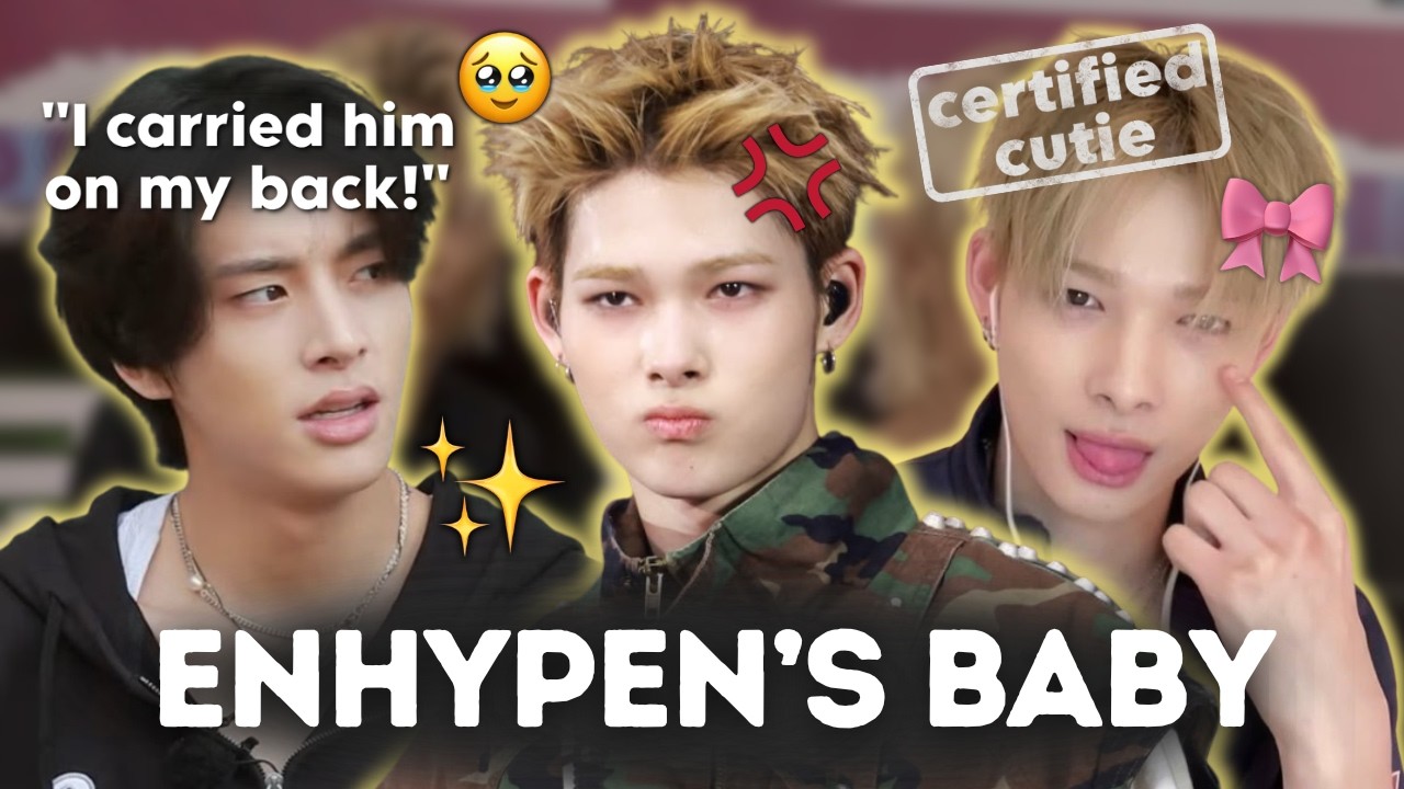 NI-KI in full MAKNAE MODE 😭(he's ENHYPEN's baby)