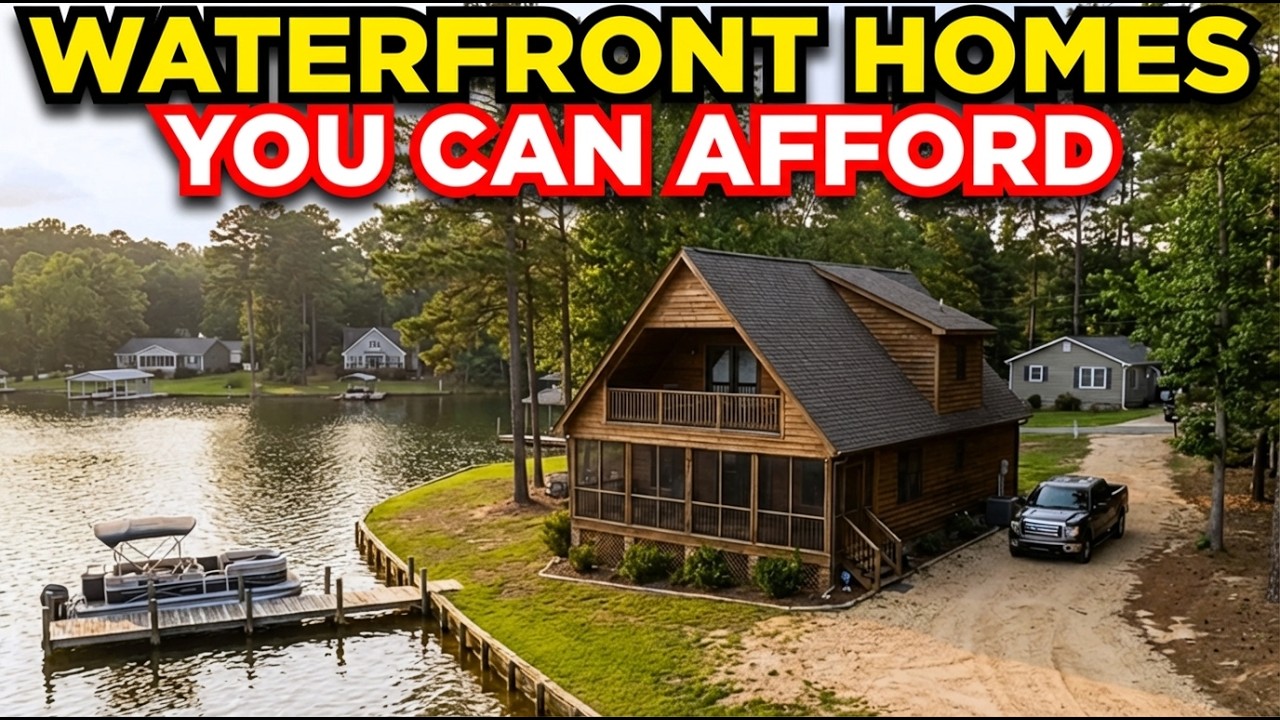 10 Dirt-Cheap Waterfront Homes You Can Buy RIGHT NOW (Under $150K)