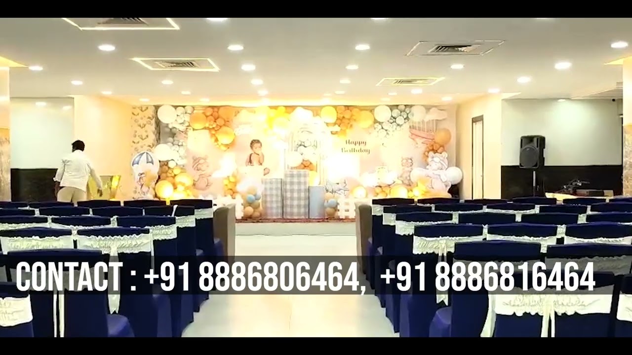 1st Birthday Celebration at Madhura Banquets KPHB | Baby Boy Birthday Party Hall Hyderabad 