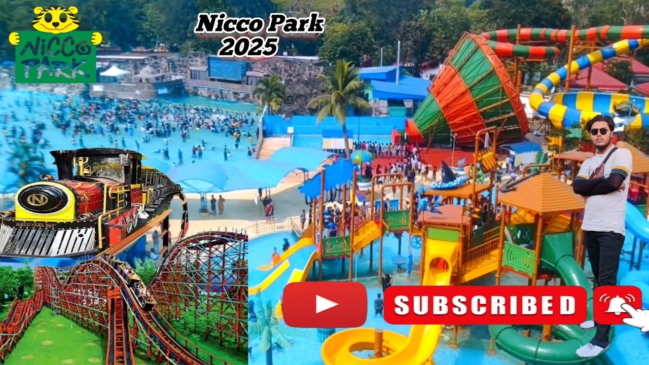 Nicco Park Kolkata | Nicco Park Water Park | Nicco Park Kolkata Ticket Price 2025 | 4K