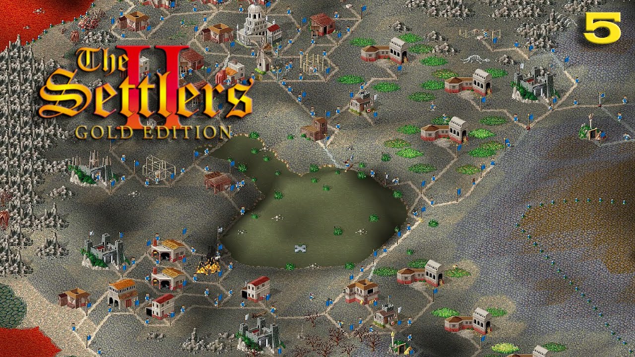 The Settlers 2 Złota Edycja HD RttR - #5 - Pustkowie - RETROGAMING
