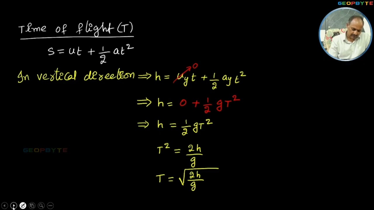 Horizontal projectile motion | Motion in two dimension | JEE MAINS | NEET | BITSAT | @GeopByte 