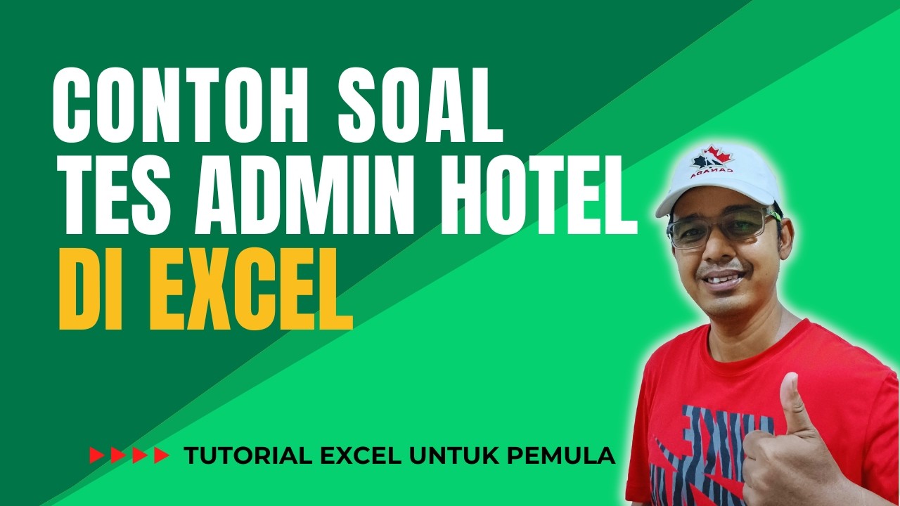 Contoh Soal Tes Admin Hotel di Excel #excel #tutorialexcel #exceltips