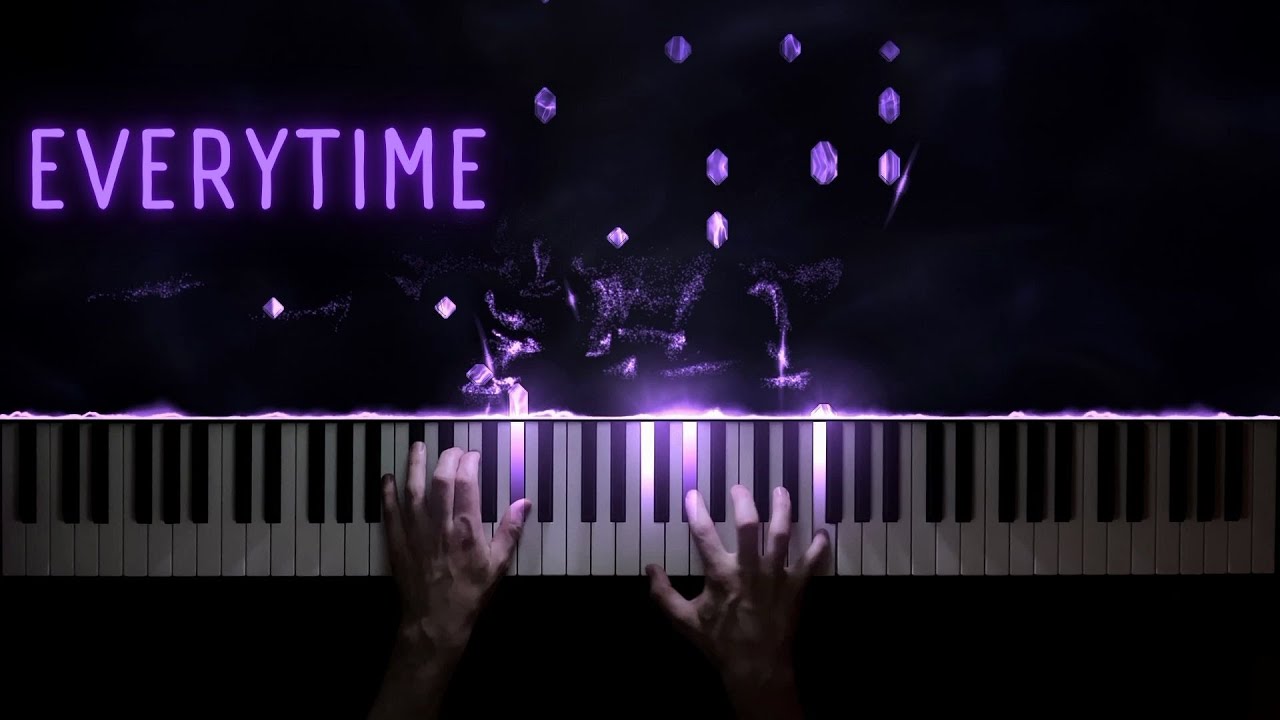 Britney Spears − Everytime − Piano Cover + Sheet Music