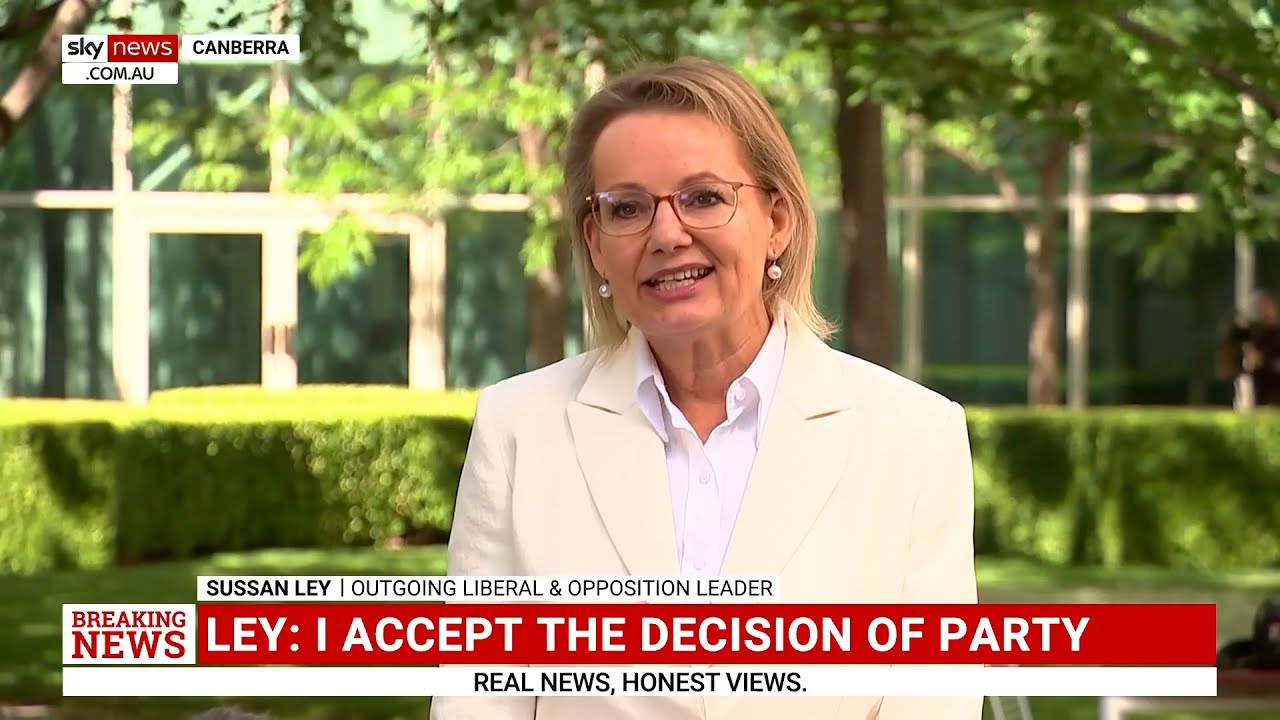 ‘I respect the decision’: Sussan Ley speaks after losing Liberal leadership