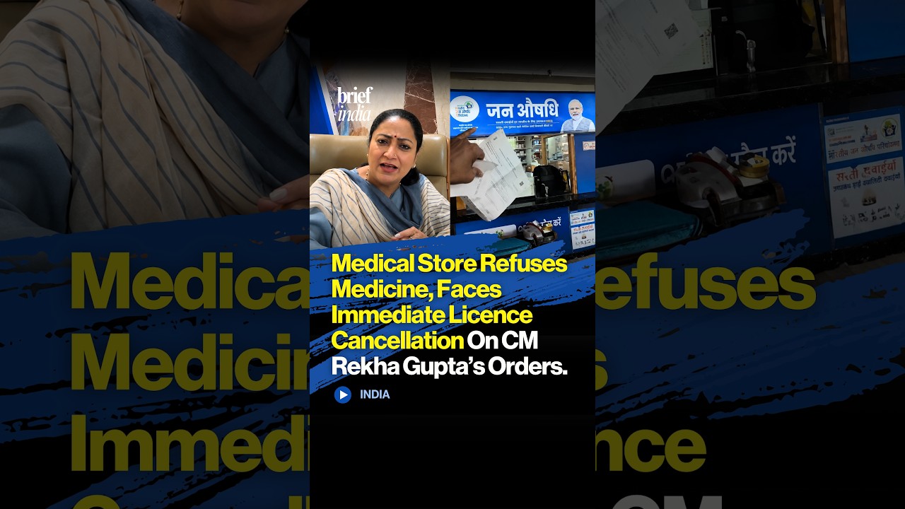 Viral Medicine Refusal Video Prompts Immediate Action from Delhi CM Rekha Gupta.