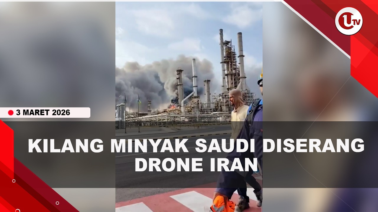 KILANG MINYAK RAKSASA SAUDI ARAMCO DISERANG DRONE IRAN | U-NEWS