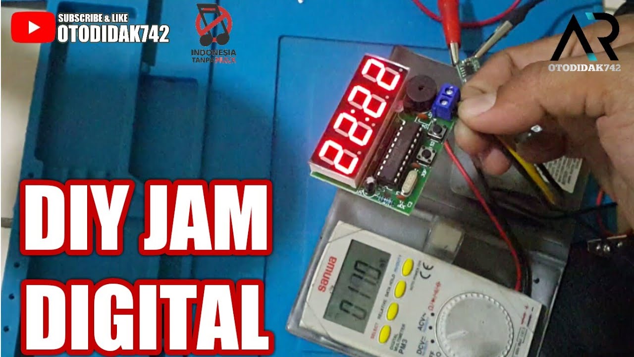 Rakit kit jam digital | OTODIDAK742