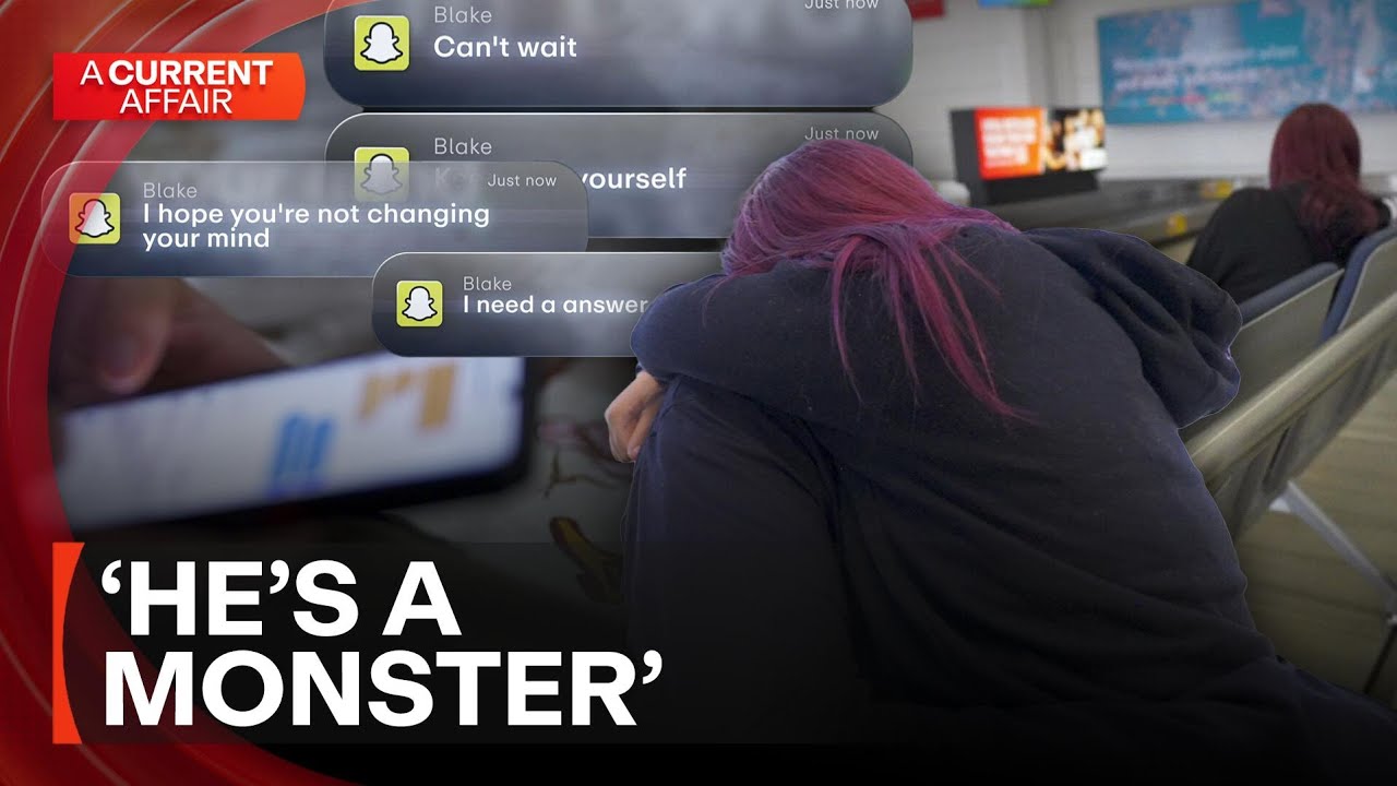 How a mother's instinct stopped a teen groomer's sickening plan | A Current Affair