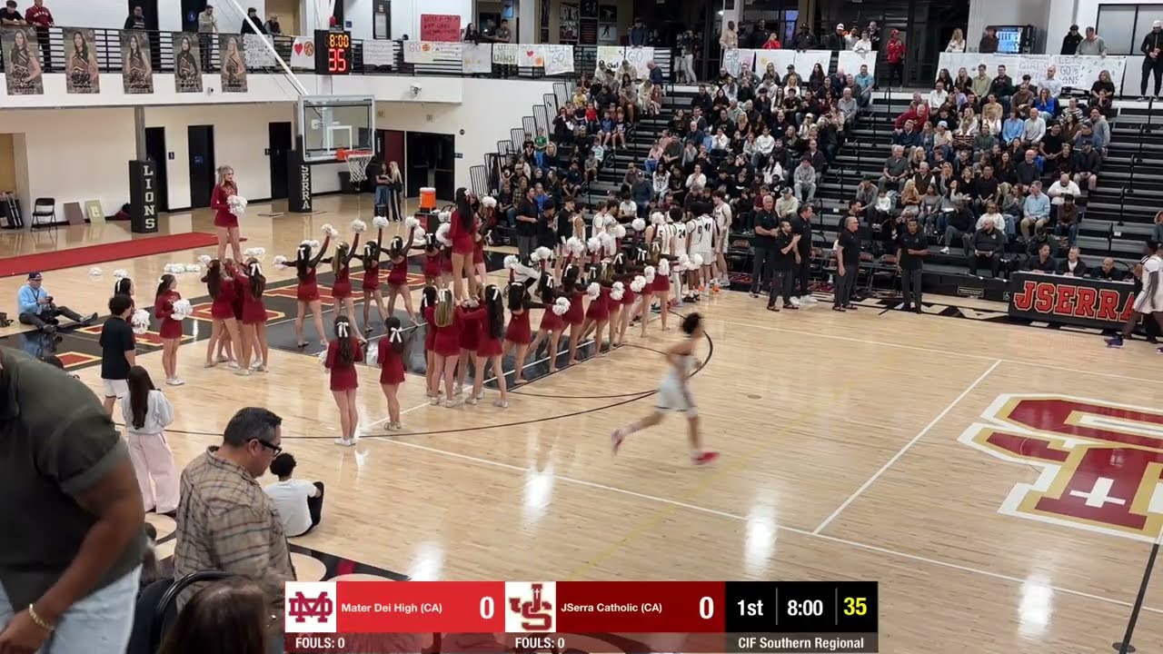 Mater Dei High (CA) vs JSerra Catholic (CA) March 5, 2026 Boys High School Basketball State Playoffs