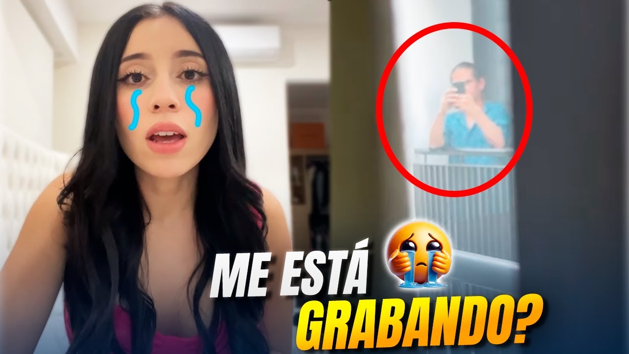 Descubrí que ME ESPIA el vecino? - TENGO MIEDO | Lupita Anaya