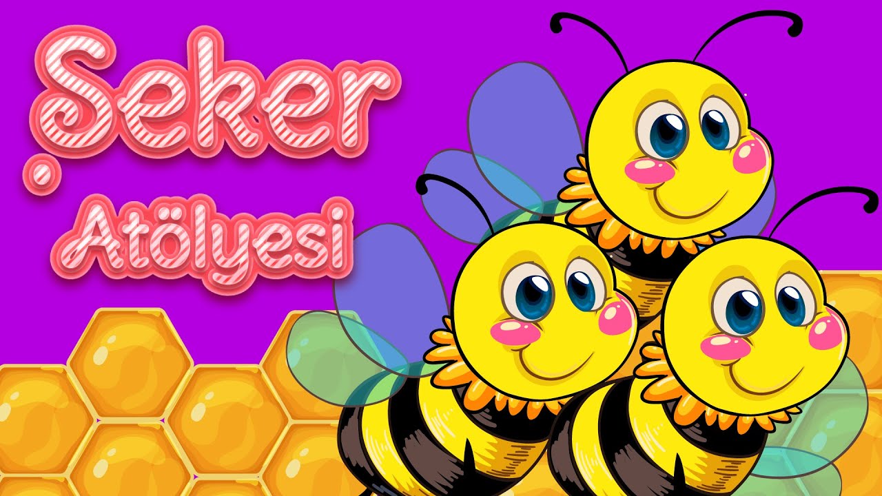 Arı Vız Vız Vız Şarkısı | Sevimli Karakterler ve Eğlenceli  Çocuk Şarkısı | Şeker Atölyesi