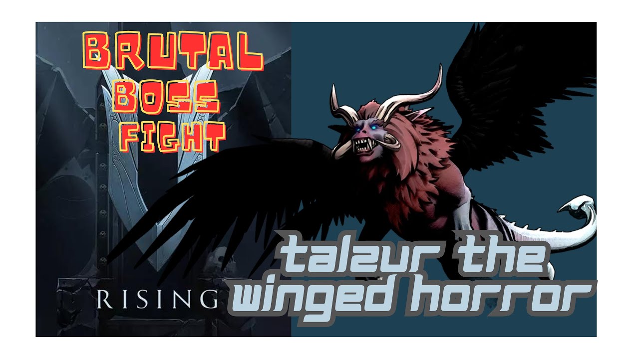 V Rising | Talzur the Winged Horror | Brutal Difficulty