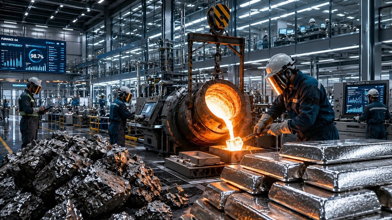 Comment extrait-on le platine du minerai ? Le secret du m&eacute;tal le plus rare sur Terre