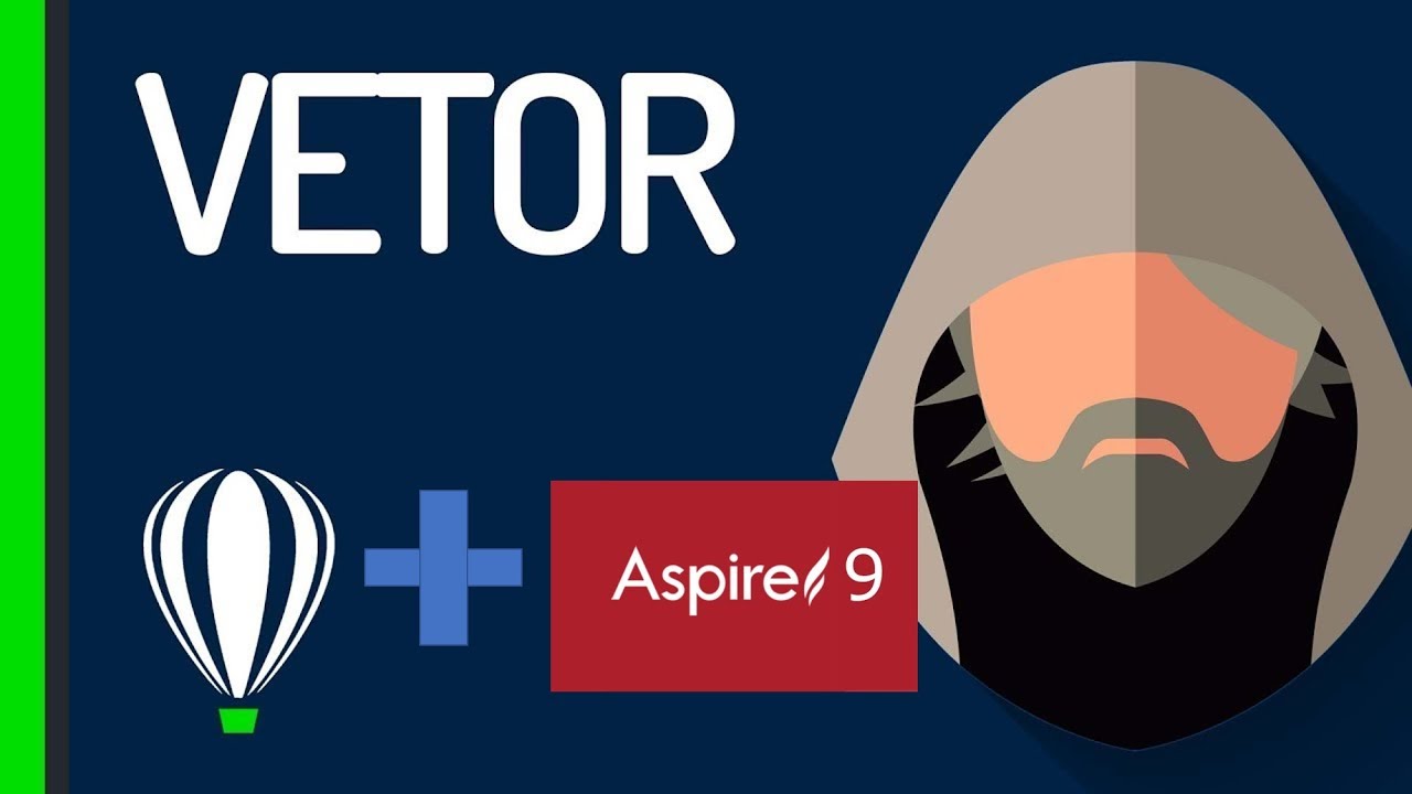 TUTORIAL - Vetorização Simples com ASPIRE / COREL DRAW