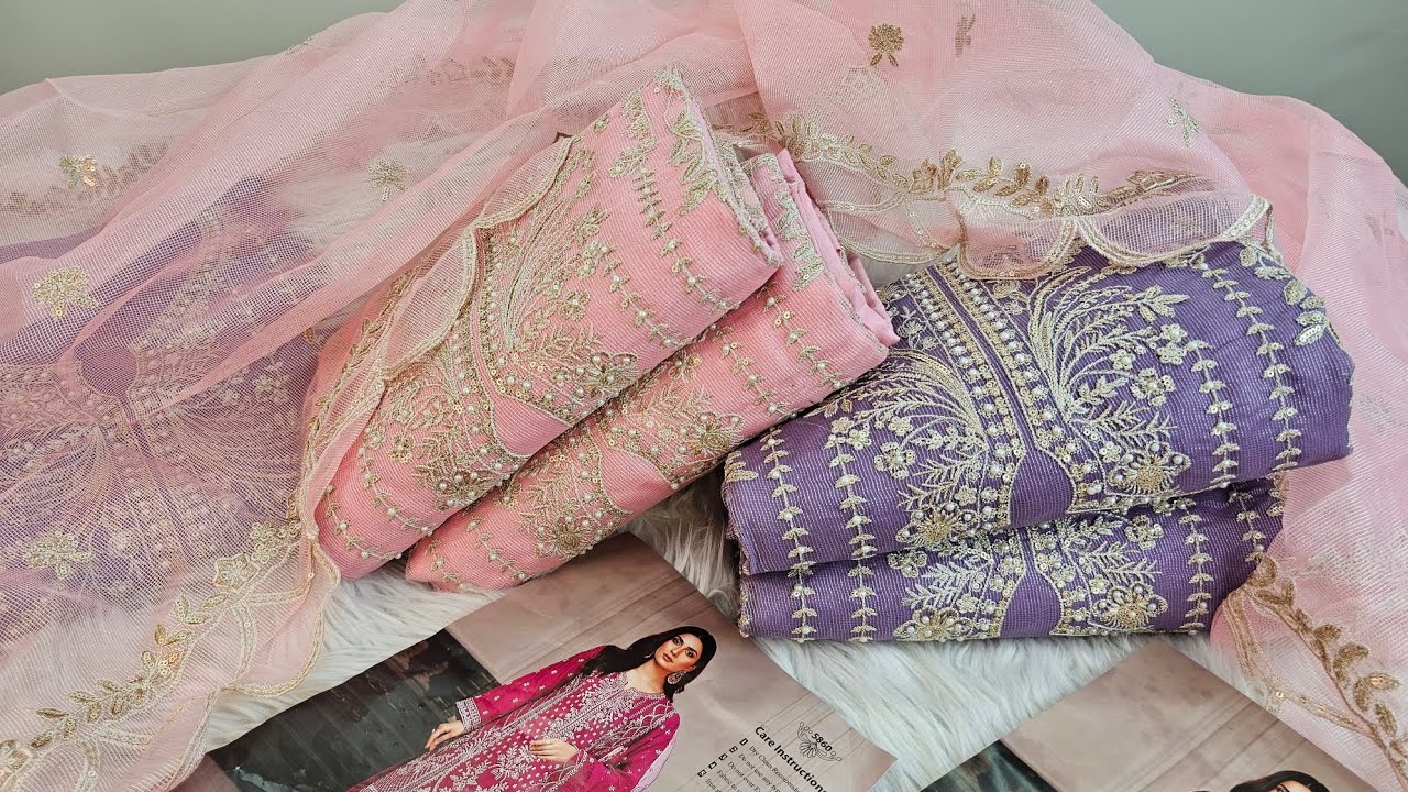 ঈদের হট ফেভারিট — গর্জিয়াস three piece 🎉 রাজকীয় Eid dress / Beautiful color / স্মার্ট ঈদ ড্রেস