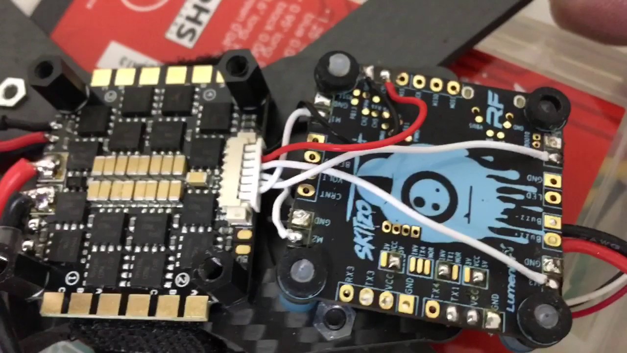 Spedix IS-30a 4 in 1 ESC install
