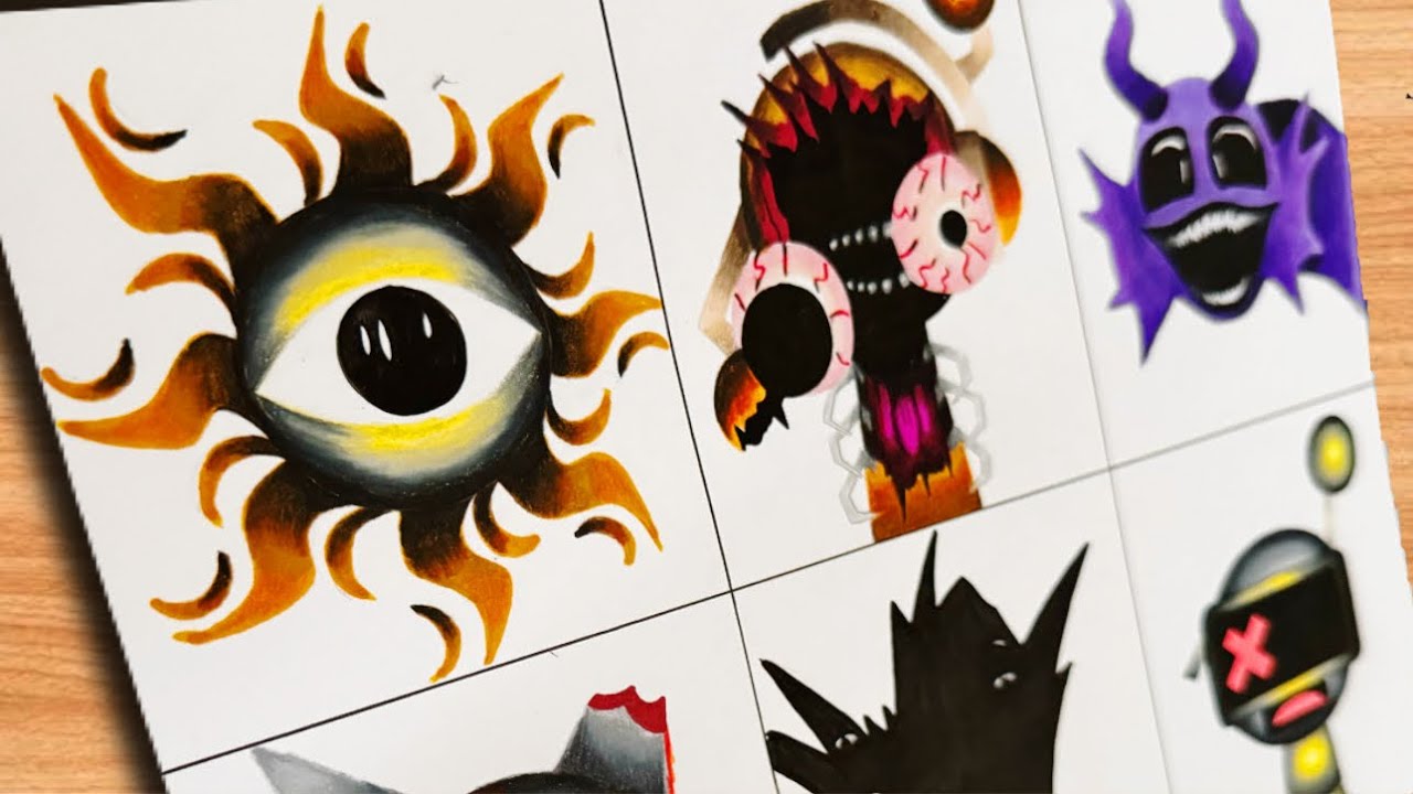 Drawing INCREDIBOX SPRUNKI [ Phase 3 Remastered ]