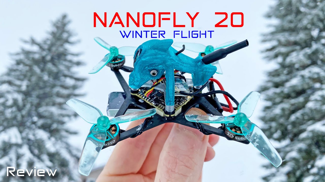 Квадрокоптер NANOFLY 20 Tiny Whoop FPV заставит вас улыбнуться