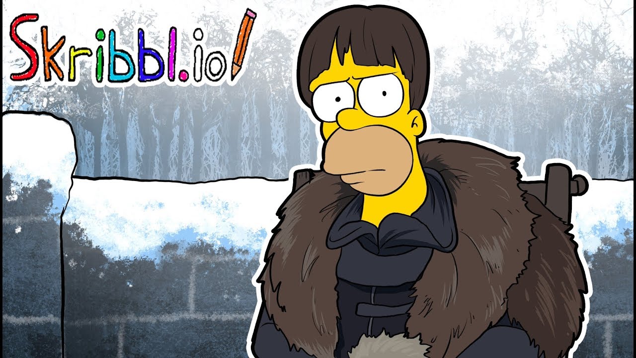 HOMER STARK IN SKRIBBL.IO