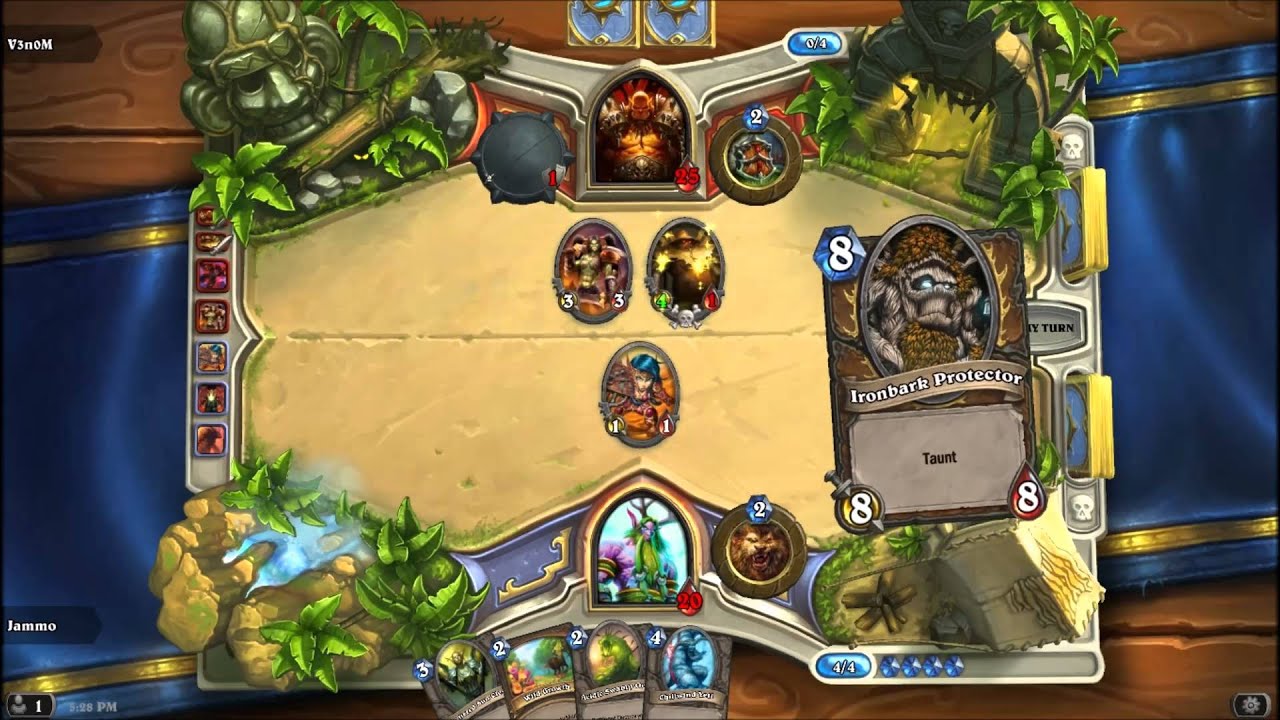Jammo hates druids but loves dramatic turnarounds.
