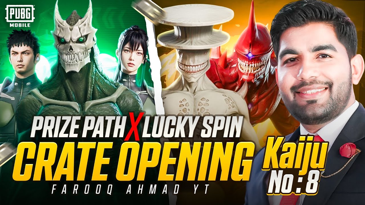 PUBG MOBILE x Kaiju No. 8 Collaboration | 5 Bonus Pass Giveaway | 🔥 PUBG MOBILE 🔥