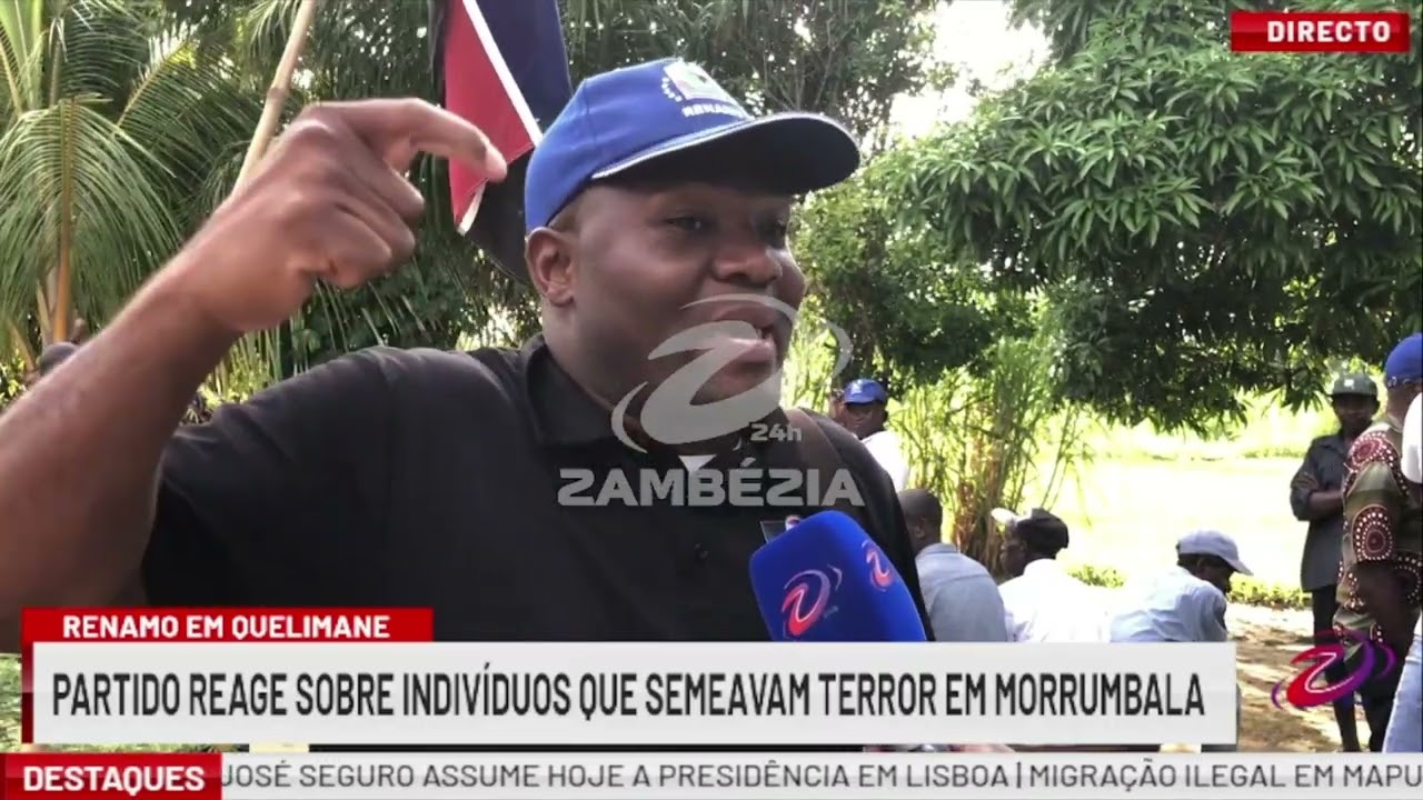 RENAMO REAGE SOBRE INDIVÍDUOS QUE SEMEAVAM TERROR EM MORRUMBALA| TV Zambézia 24h