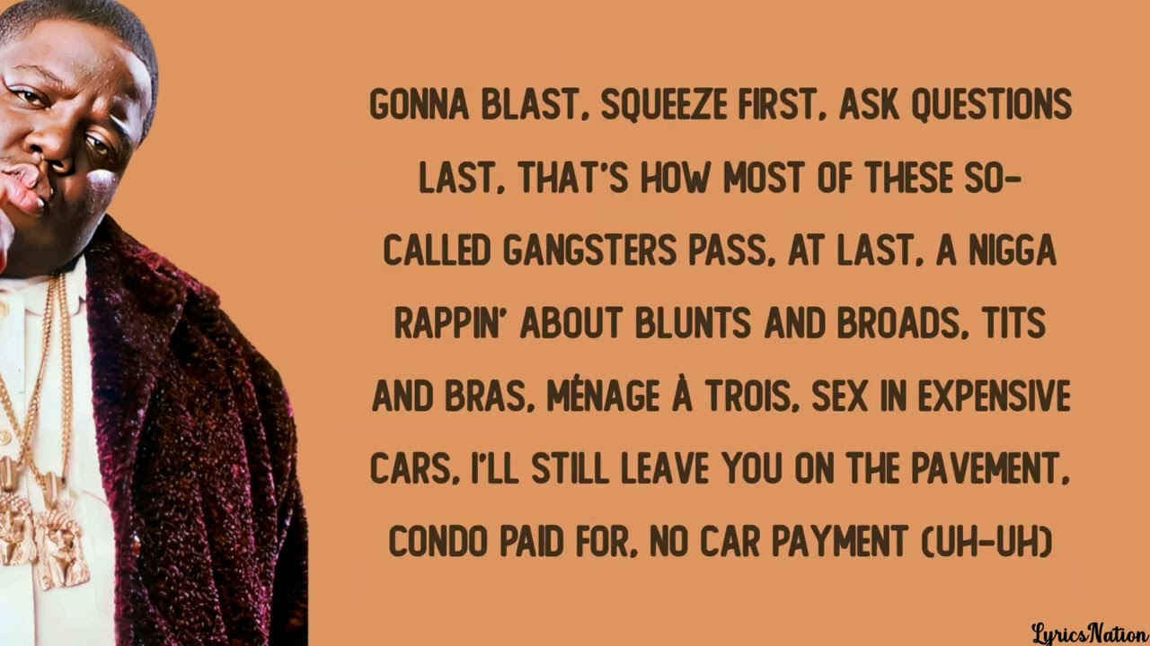 The Notorious B.I.G - Hypnotize (lyrics)