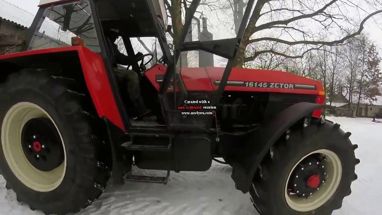 ZIMOWY NABYTEK 2017!!! ZETOR 16145(1614,16245)