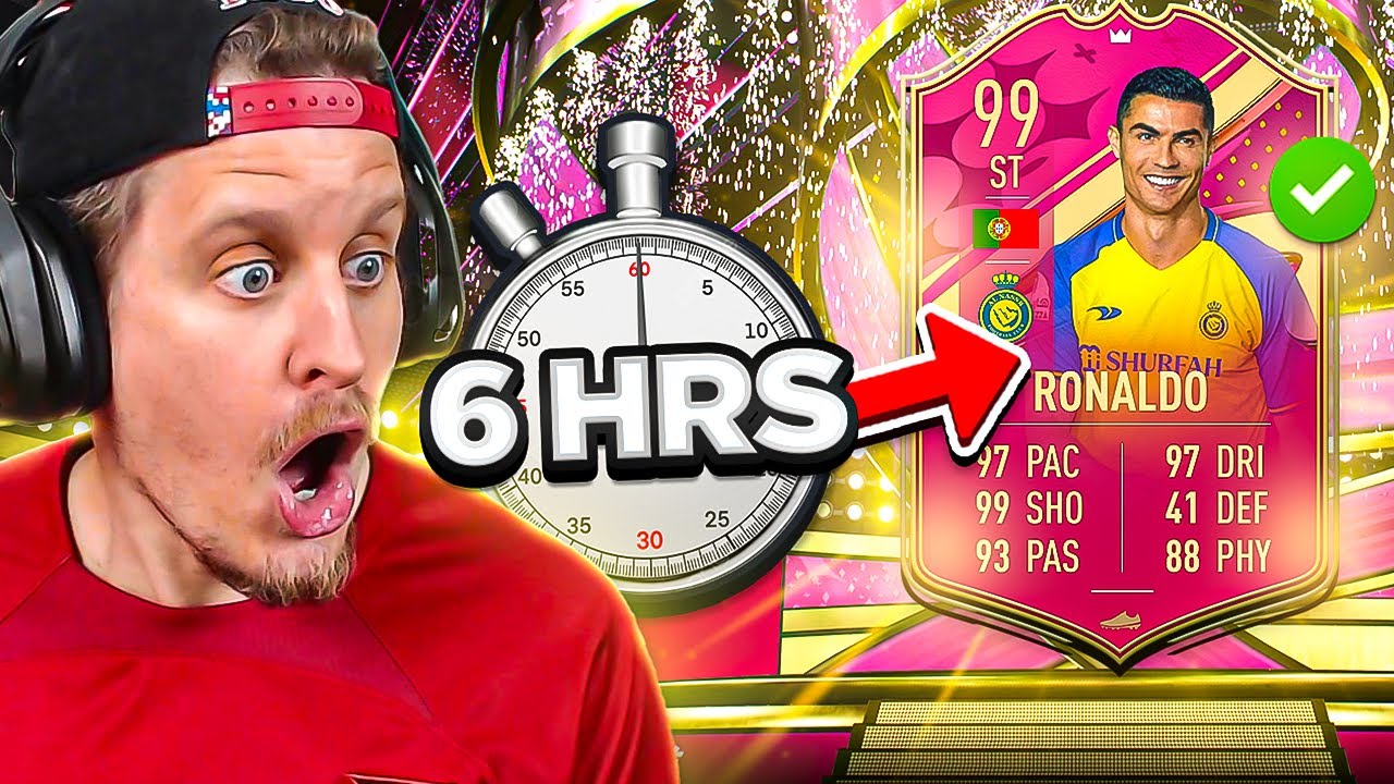 It Took Me 6 Hours to Complete 99 FUTTIES Ronaldo And....