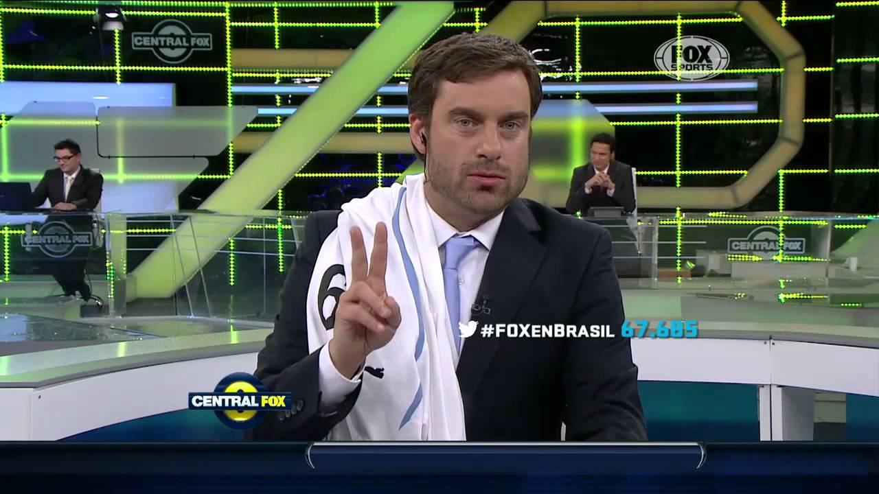 Maxi Palma Central Fox Uruguay 2-1 Inglaterra