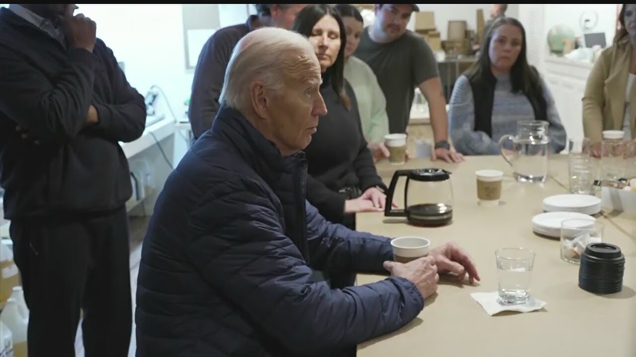 The aftermath: Biden visits East Palestine following derailment anniversary