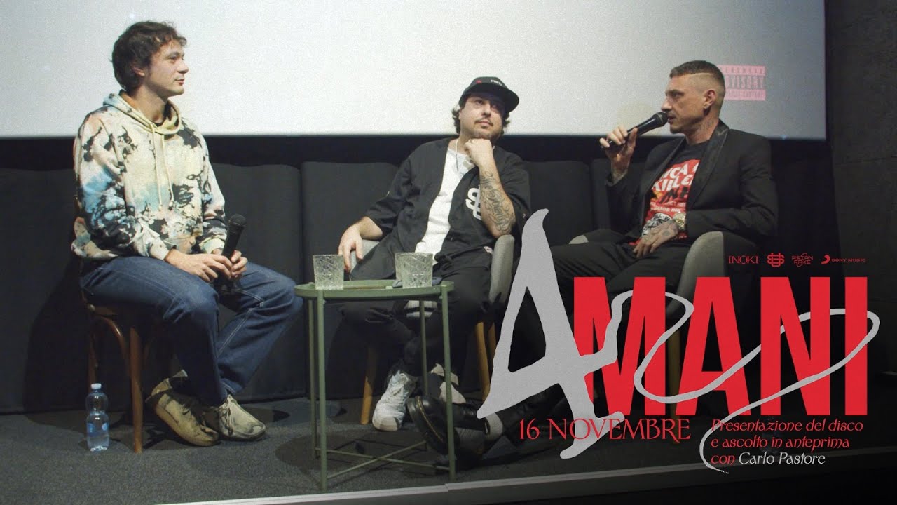 INOKI & DJ Shocca - 4 MANI TALK - presentazione del nuovo disco, con Carlo Pastore