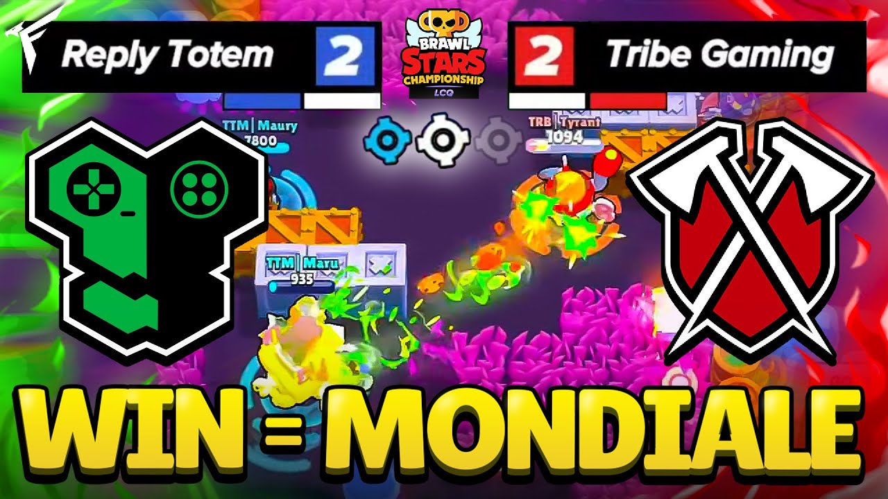*FINALE LCQ* TOTEM vs TRIBE🏆Brawl Stars
