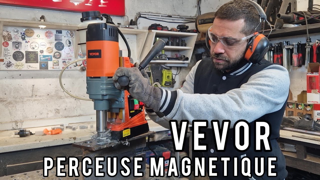 [VEVOR] PERCEUSE MAGNETIQUE 1300W