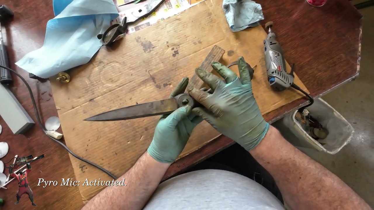 Heinisch #12 Tailors Shears Restoration, Part 2