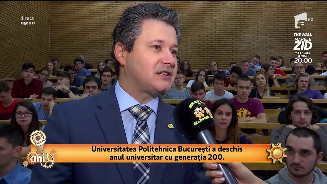 Universitatea Politehnică Bucureşti a deschis anul universitar cu generaţia 200