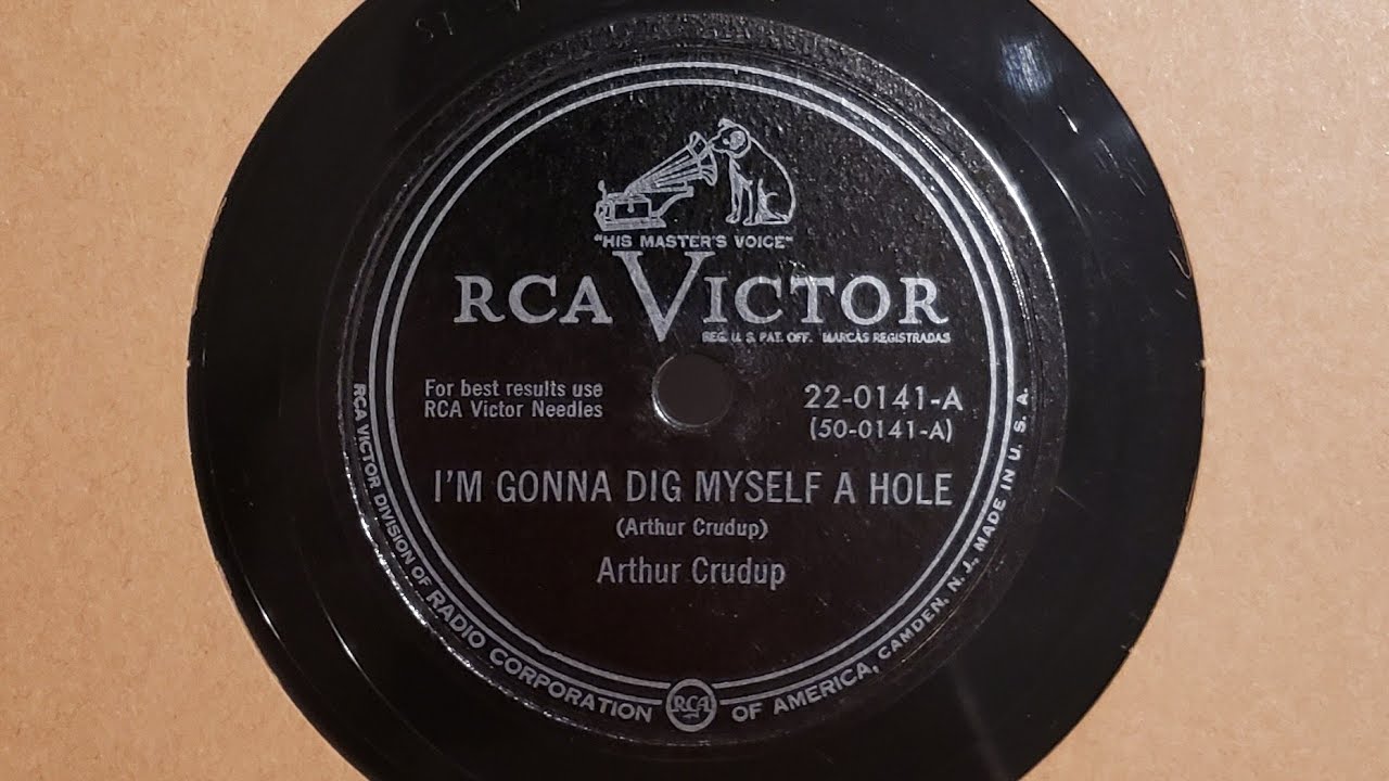Arthur Crudup - I'm Gonna Dig Myself A Hole - 1951