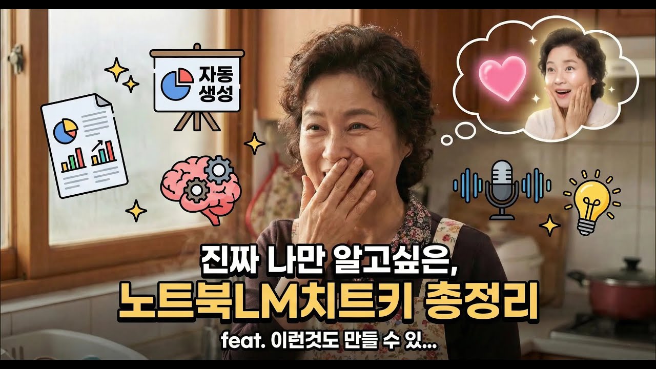 진짜 나만 알고싶은, 2026년 노트북LM치트키 총정리 해 드립니다, 2026년 AI를 제대로 한번 배워보고 싶은 모든 분들의 출발선  #제미나이 #노트북LM #챗지피티