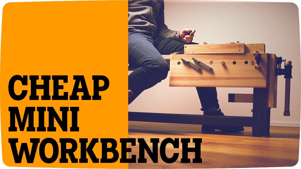 Cheap, small, and sturdy mini roman workbench. Inspired by Chris Schwarz from @popularwoodworking