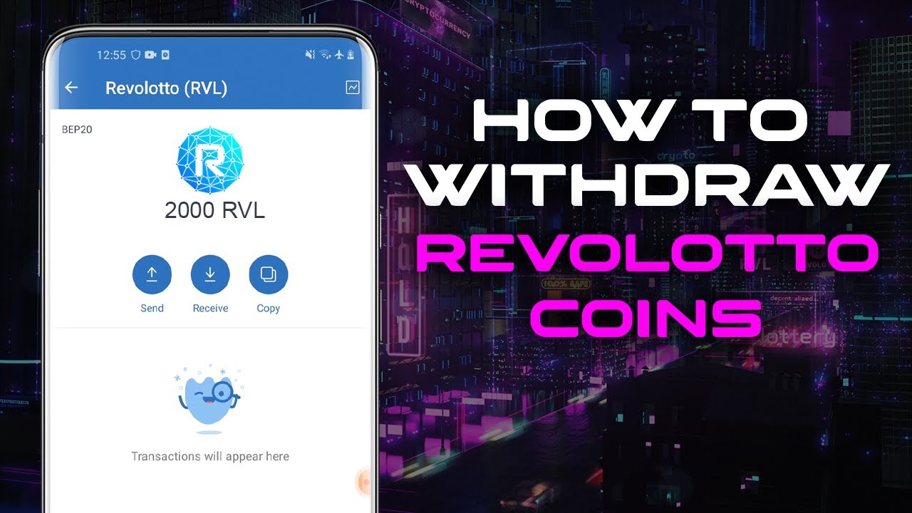 How to Withdraw Revolotto Coins Purchased in Presale | Revolutionary Lottery Coin