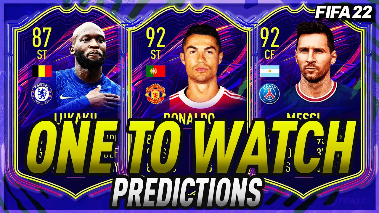 FIFA 22 ONE TO WATCH PLAYERS PREDICTIONS!!