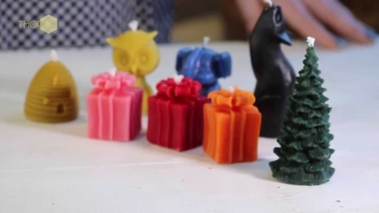 Thorne Beehives - making a candle with a TS silicone mould