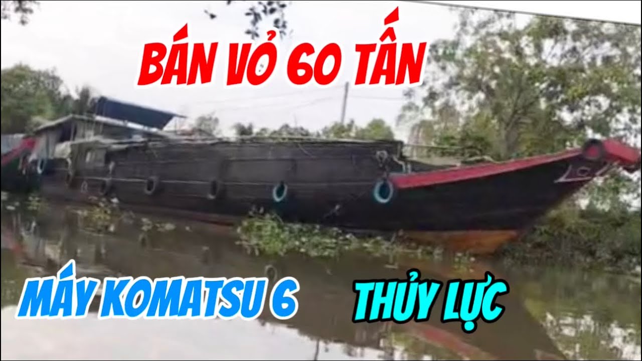 BÁN VỎ 60 TẤN, MÁY KOMATSU 6, GIÁ 190 TRIỆU ☎️: 0908656923. 