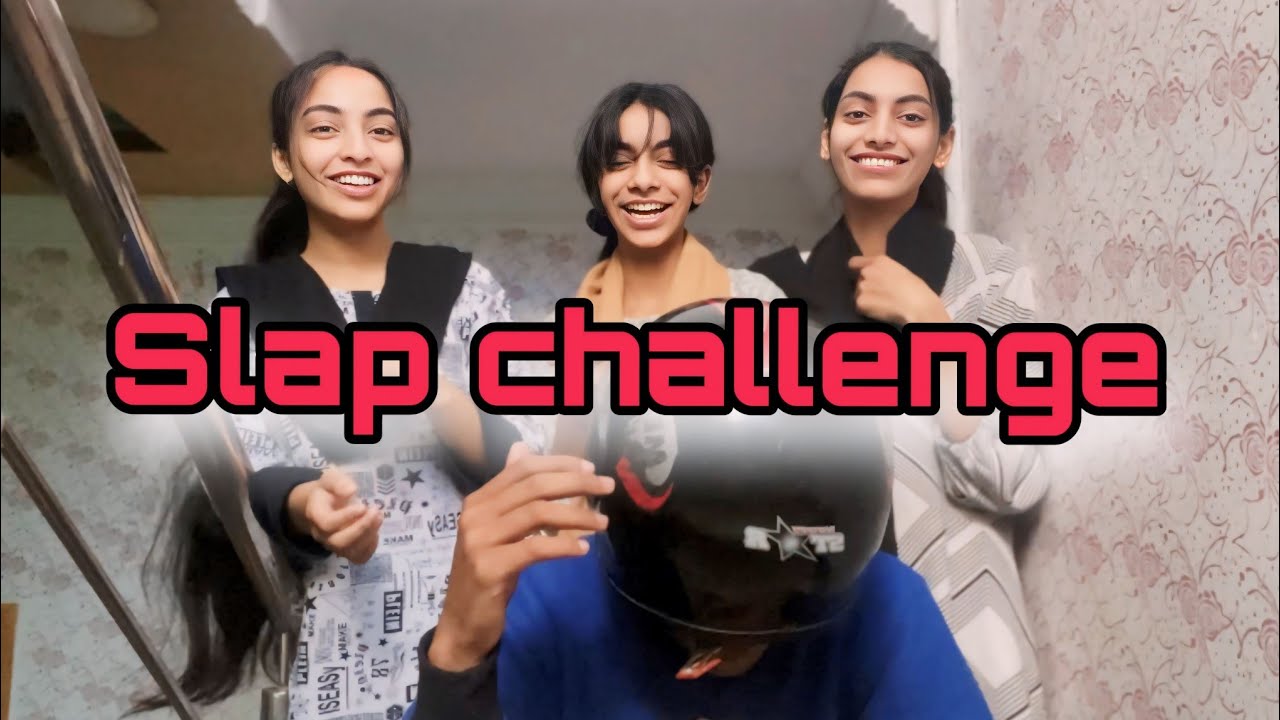 SLAP CHALLENGE | FUNNY VIDEO 😆| Rubab or uski duniya
